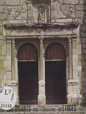 cover image of Les gisants de l'église d'Étoges
